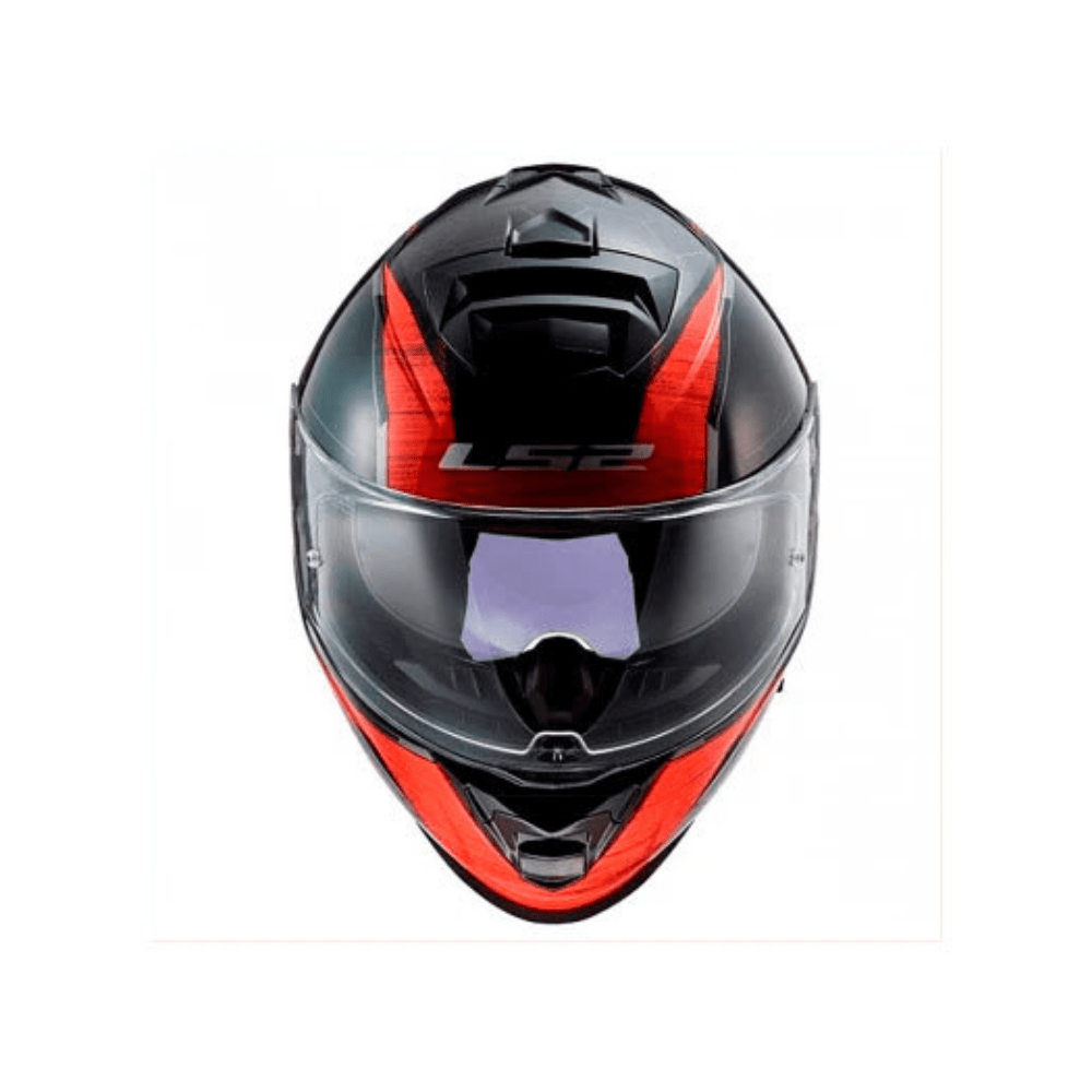 CASCO INTEGRAL LS2 FF800 STORM II CLASSY ROJO3