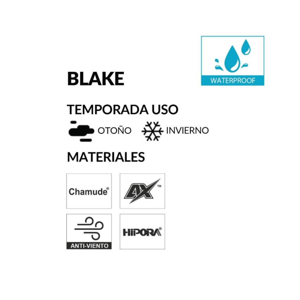 GUANTE PARA MOTO SHELTER BLAKE WP NEGRO ROSA4