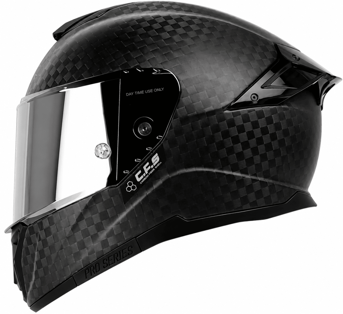 CASCO SHAFT PRO 620C EVO 12K CARBON SOLID NEGRO | FIBRA DE CARBONO CERTIFICADO ECE 22.061