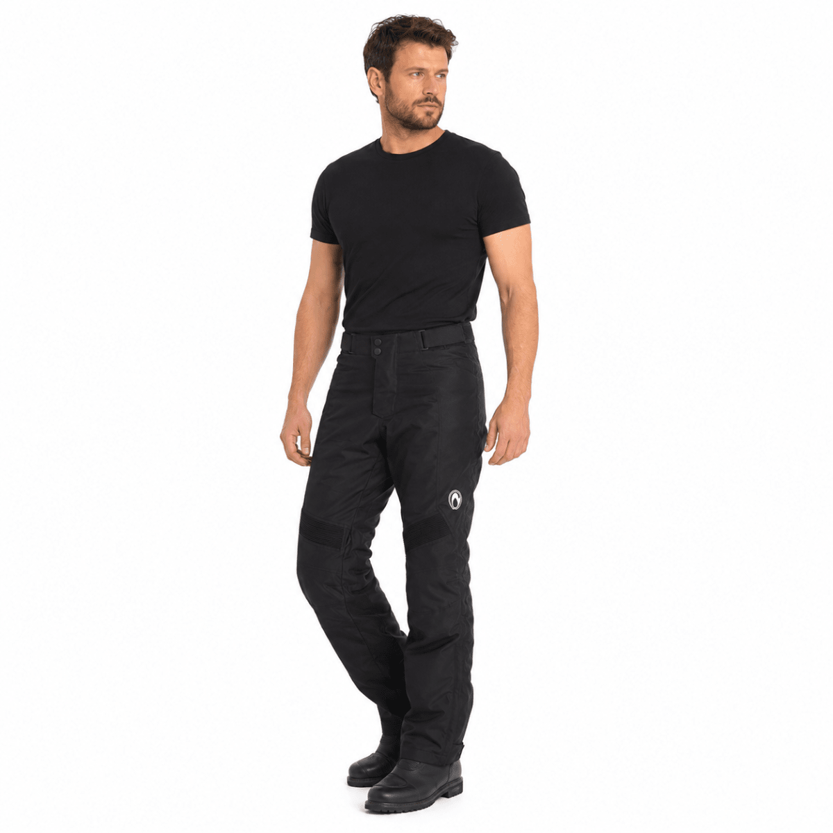 PANTALÓN MOTO RICHA DENVER SHORT NEGRO | PROTECCIÓN PARA CUALQUIER CLIMA3