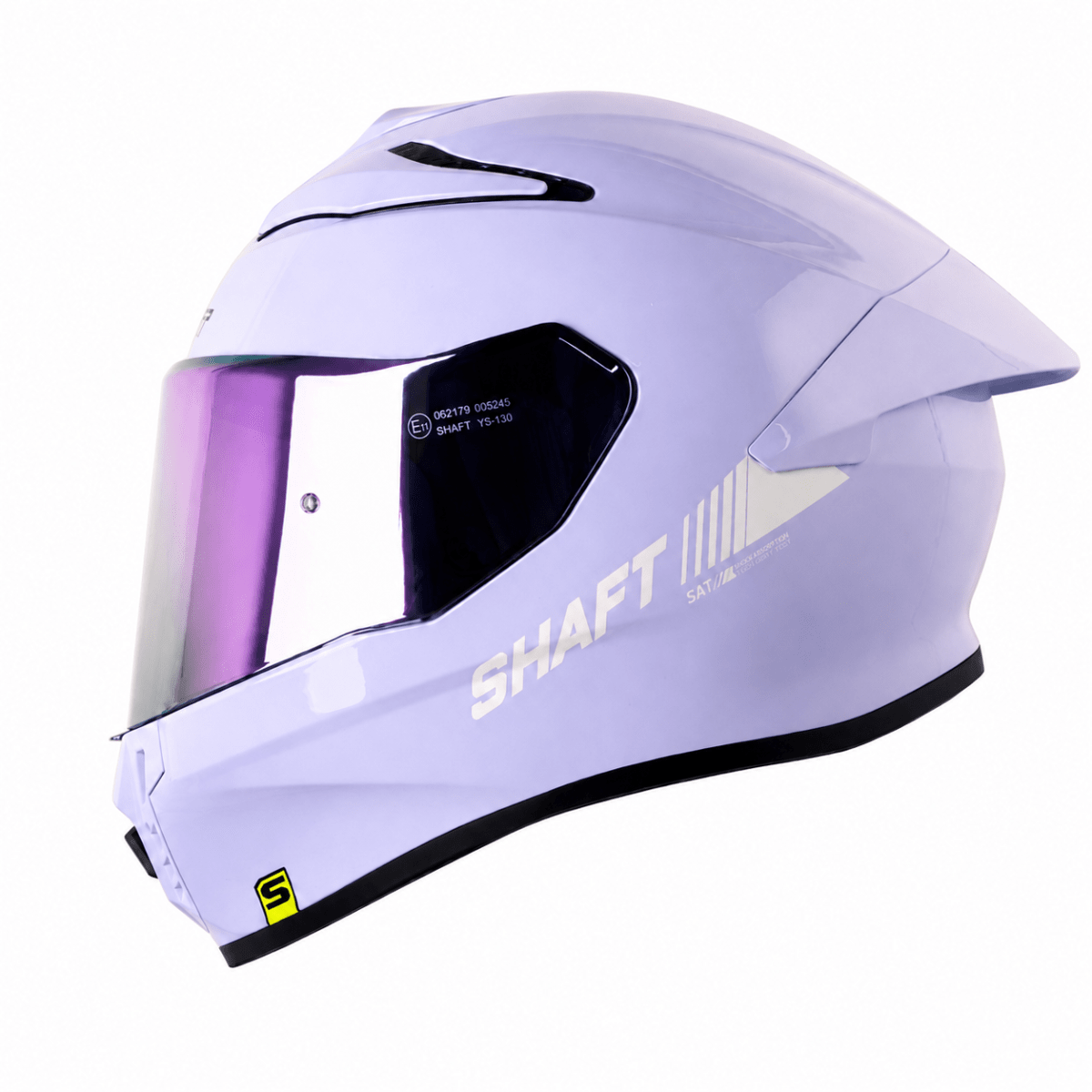 CASCO SHAFT 584SP SOLID MORADO CLARO | PERSONALIDAD Y SEGURIDAD EN CADA VIAJE1