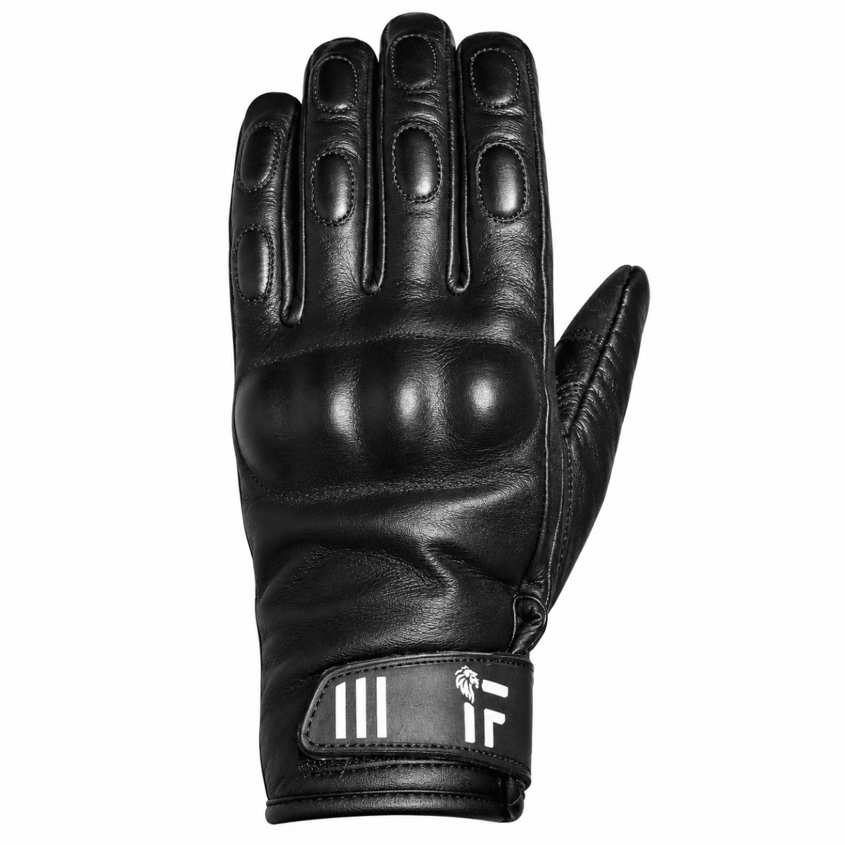 GUANTE MOTO CUERO NEGRO INSIGNIA IFGC | PROTECCIÓN Y DURABILIDAD PARA CADA RECORRIDO1