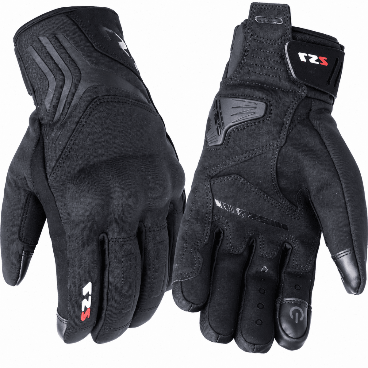 GUANTE LS2 JET II NEGRO GRIS HOMBRE | PROTECCIÓN IMPERMEABLE PARA TODO CLIMA1