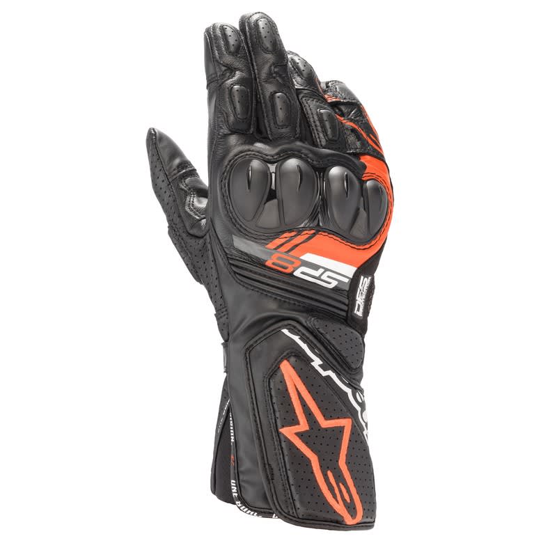 GUANTE ALPINESTARS SP-8 V3 AIR NEGRO NARANJO | PROTECCIÓN DEPORTIVA CON MÁXIMA VENTILACIÓN1