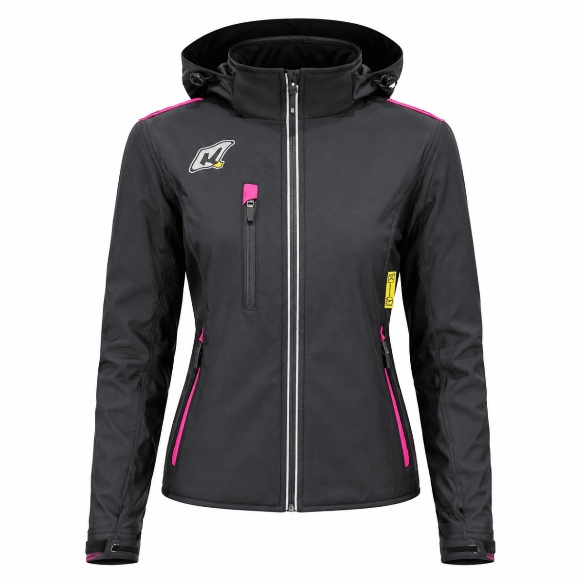CHAQUETA KMZ PINKY NEGRO ROSADO | ESTILO FEMENINO QUE MARCA LA DIFERENCIA1