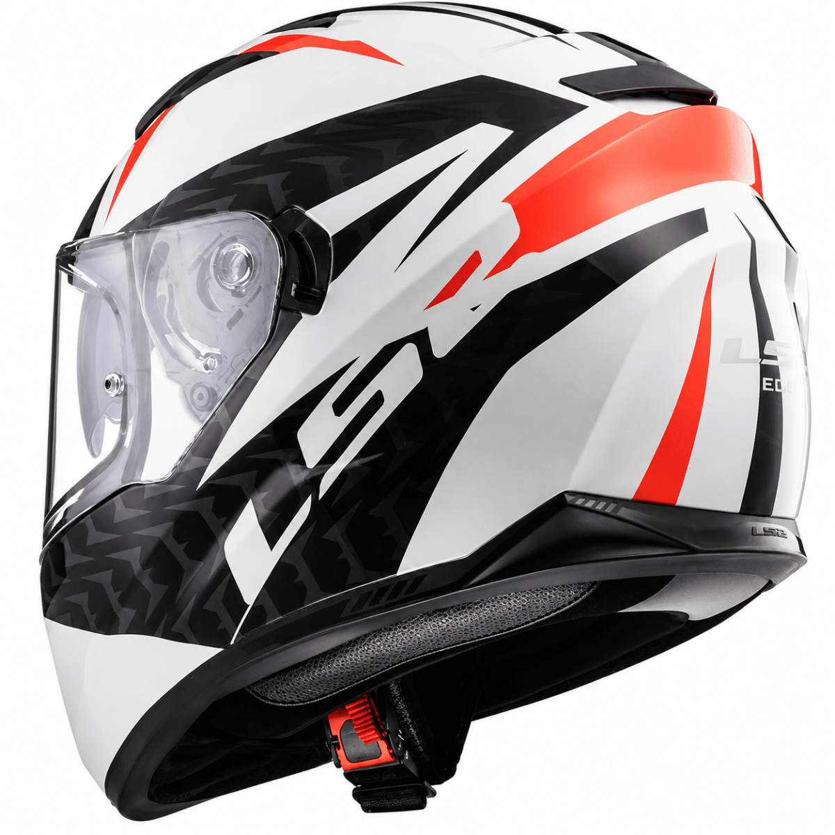 CASCO LS2 FF320 STREAM EVO COMMANDER BLANCO NEGRO ROJO | CERTIFICADO ECE 22.052