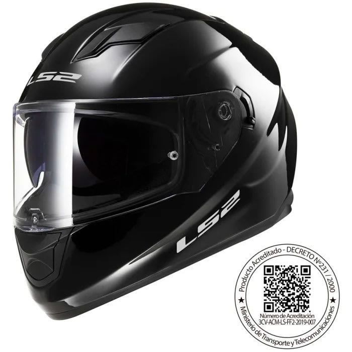casco ff320 stream evo negro brillante3