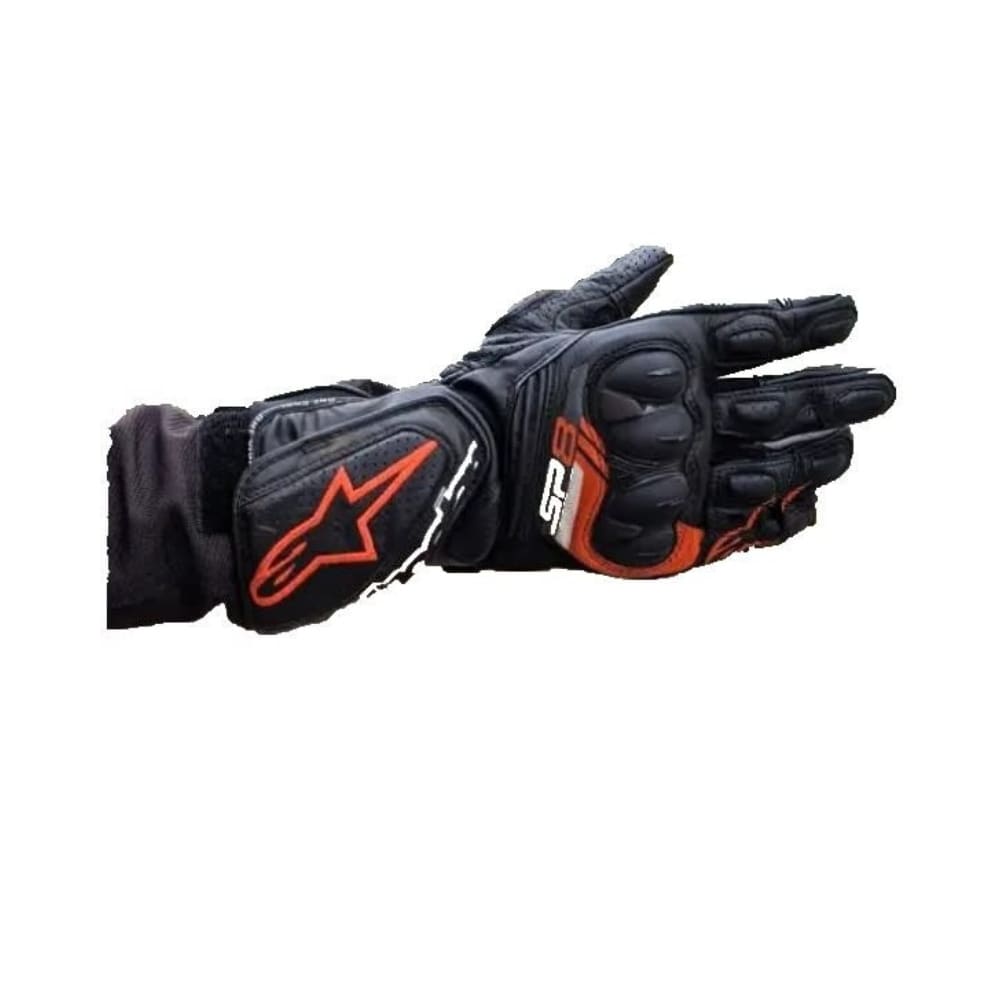 GUANTE ALPINESTARS SP-8 V3 AIR NEGRO NARANJO3