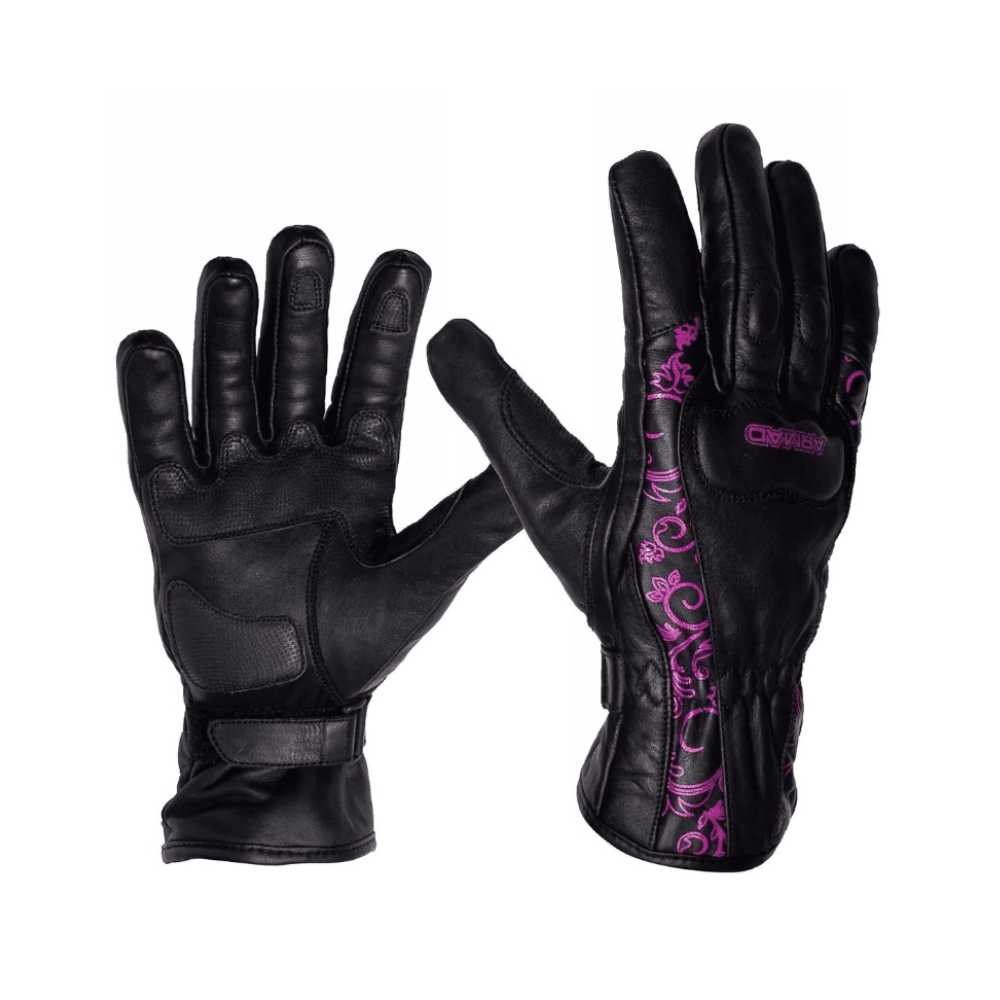 GUANTES PARA MOTO ARMAD GEAR BELÉN MUJER CUERO THINSULATE 3M1