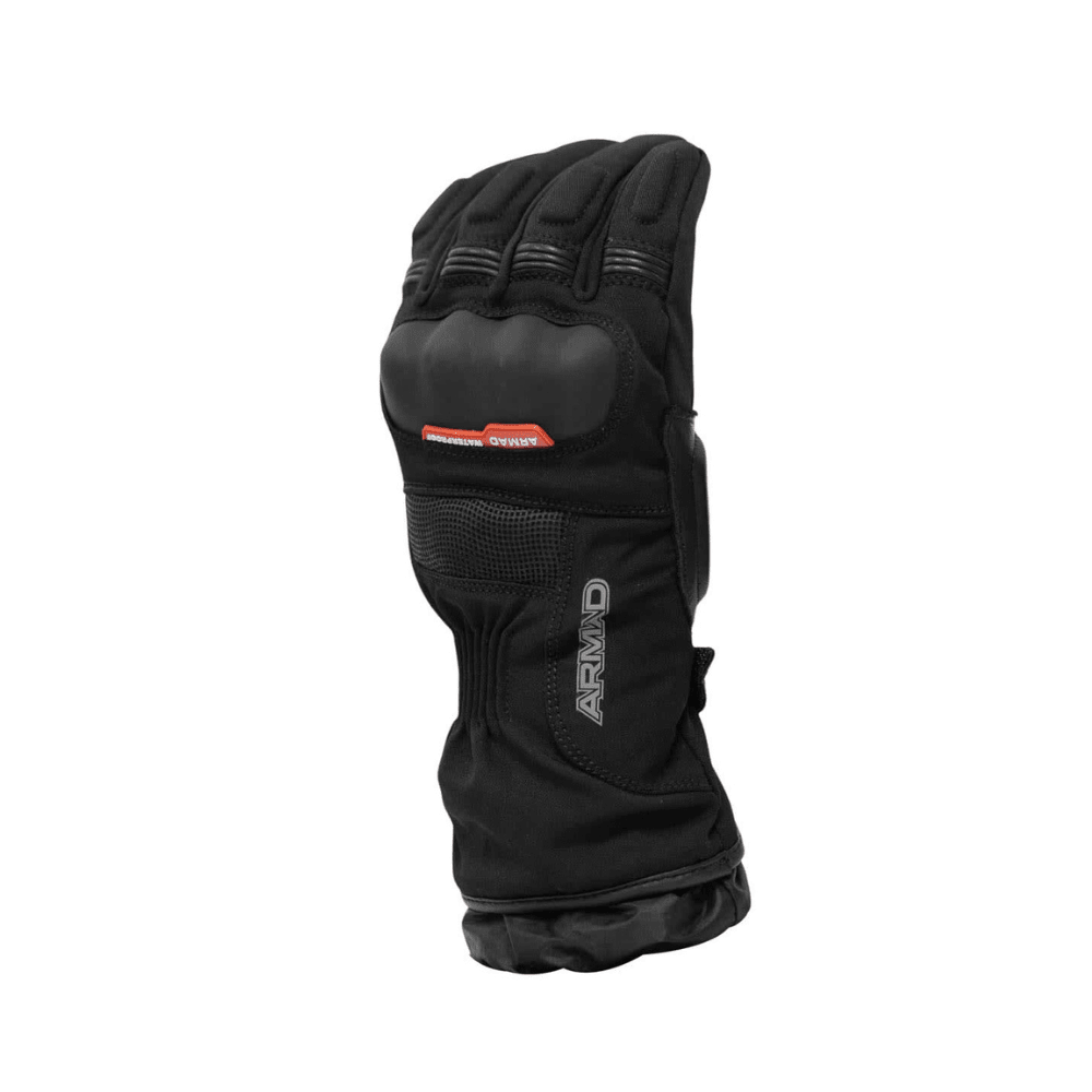GUANTES PARA MOTO ARMAD GEAR ORAM NEGROS DE INVIERNO2