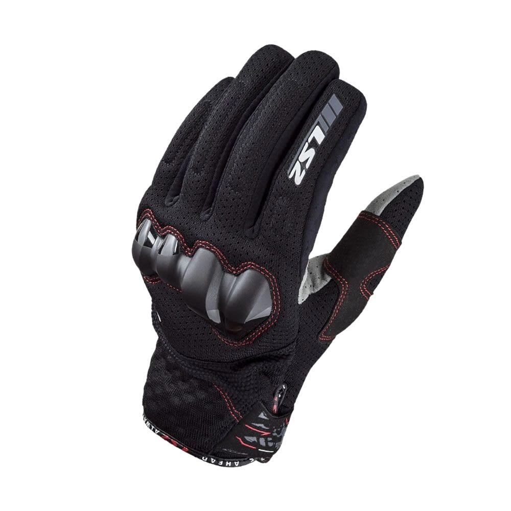 GUANTE PARA MOTO LS2 CHAKI NEGRO HOMBRE1