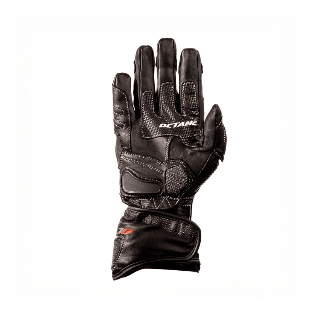 GUANTES PARA MOTO OCTANE OCT 206 DE CUERO LARGO3