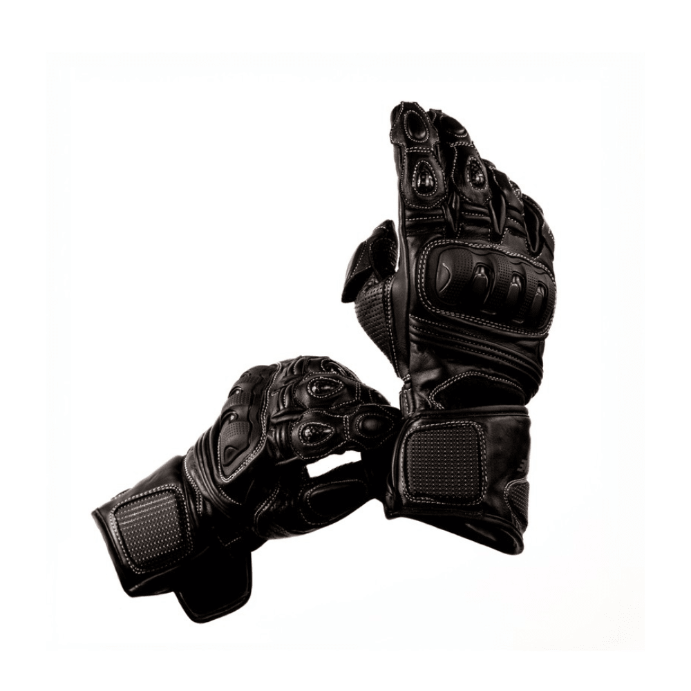 GUANTES PARA MOTO OCTANE OCT 206 DE CUERO LARGO4