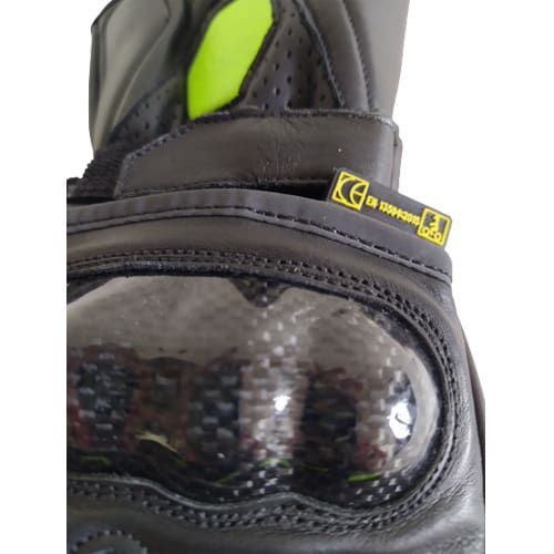 GUANTE MOTO UNISEX TIGGER VERDE FLÚOR | VISIBILIDAD Y PROTECCIÓN EN CADA RECORRIDO4