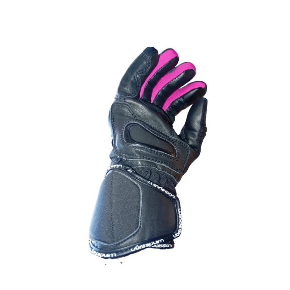 GUANTE PARA MOTO DE INVIERNO MISTRAL FUCSIA3
