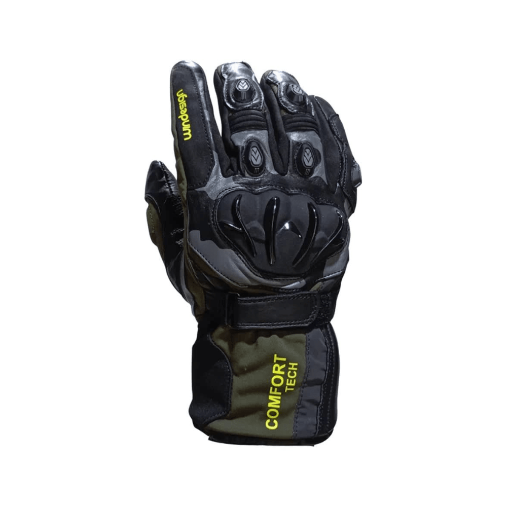 GUANTES PARA MOTO DE INVIERNO OLIVE2