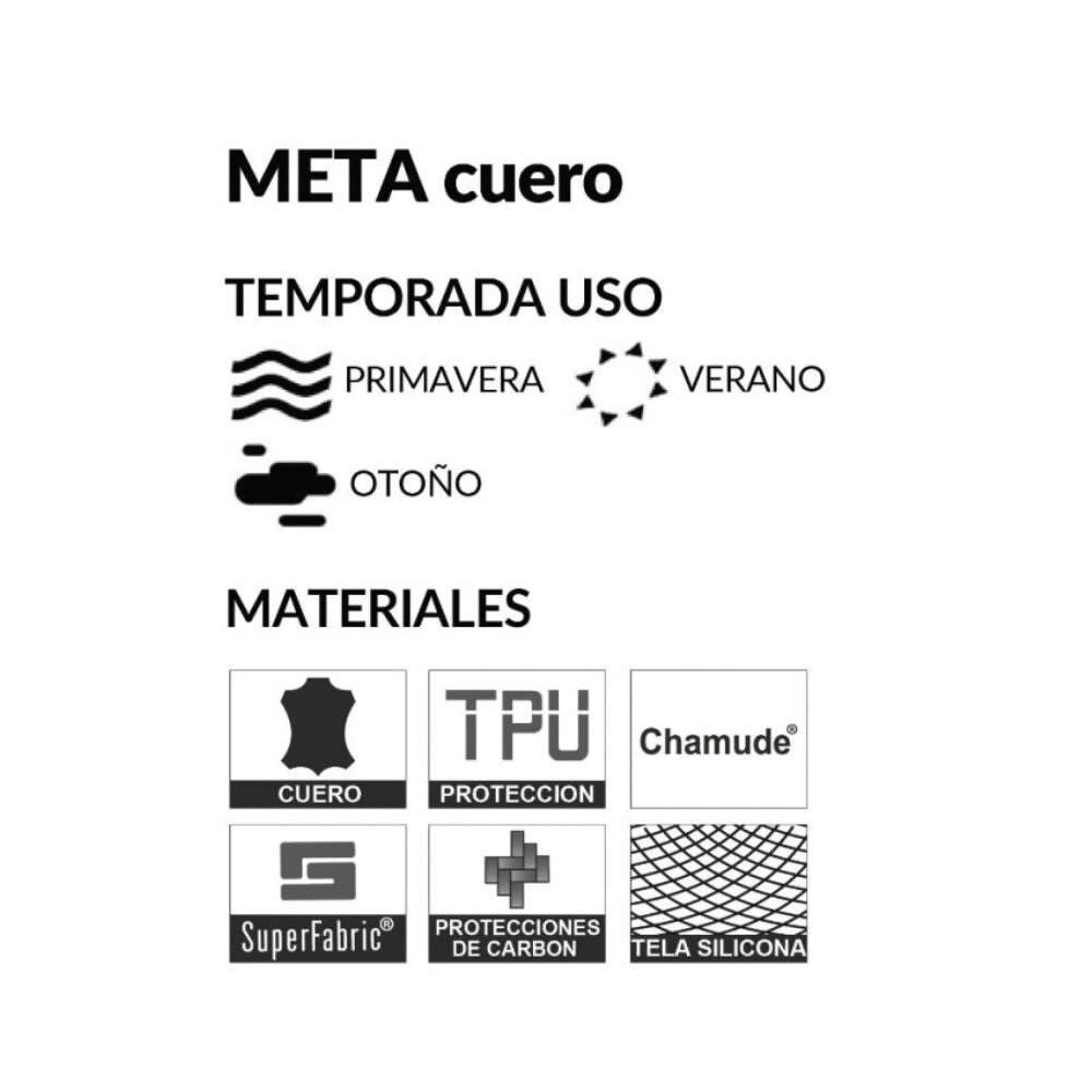 GUANTE PARA MOTO SHELTER META CUERO NEGRO (SH-08-8046)3