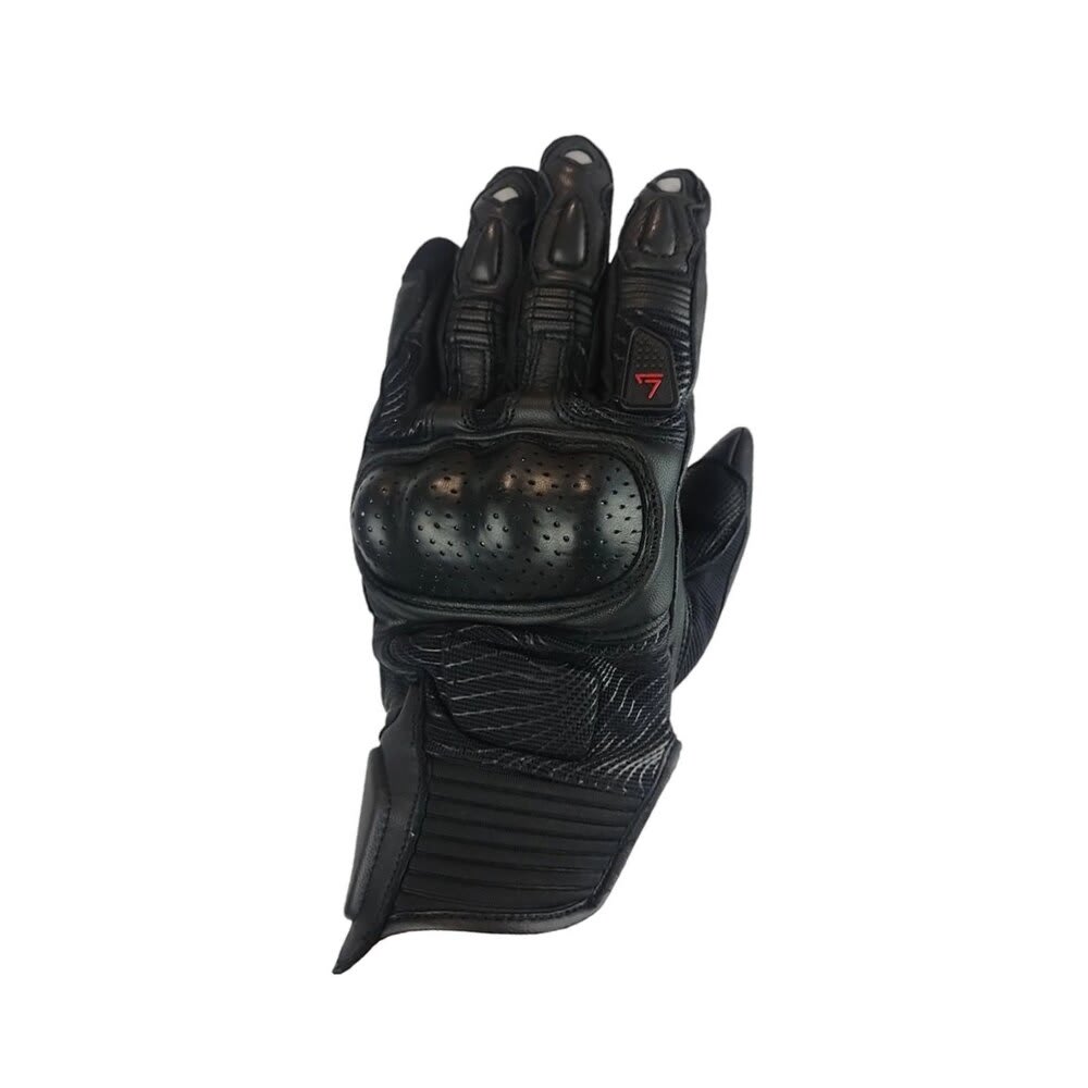 GUANTE PARA MOTO SHELTER META CUERO NEGRO (SH-08-8046)1