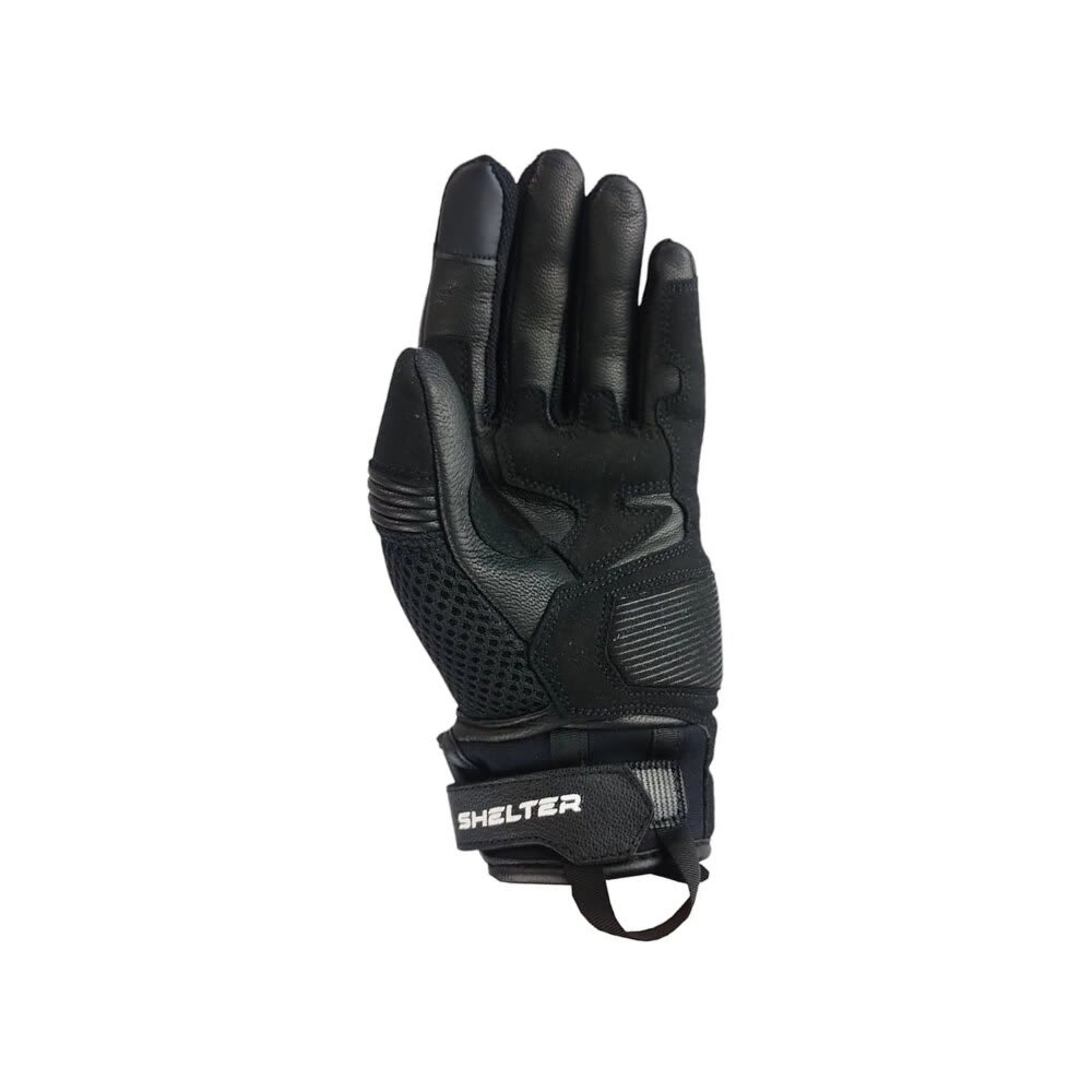 GUANTE PARA MOTO SHELTER SONIC NEGRO (SH-08-8052)2
