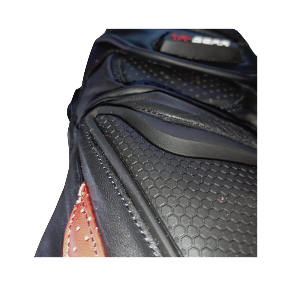 GUANTE RACING ROJO RAPTOR3