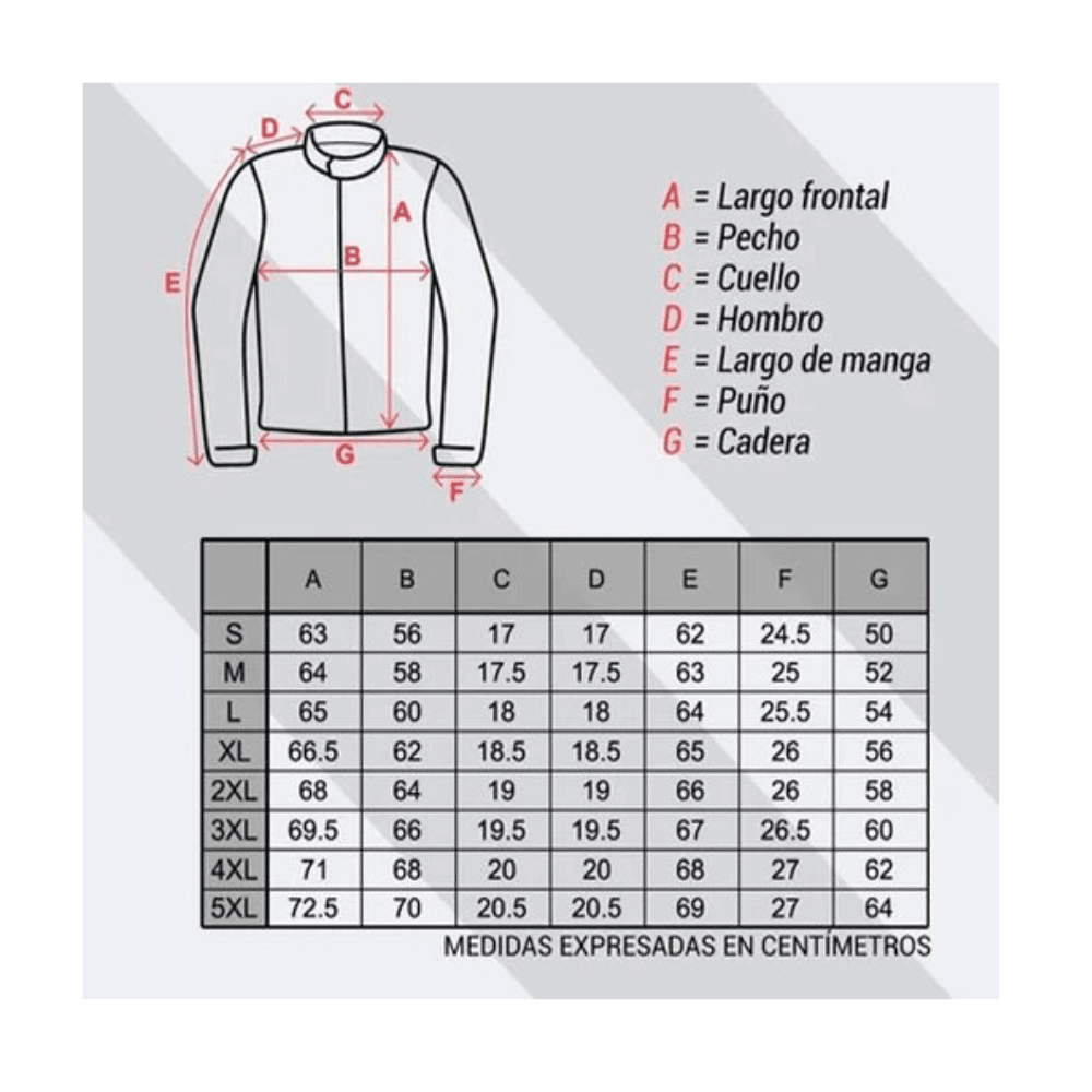 CHAQUETA PARA MOTO THUNDER FLÚOR5