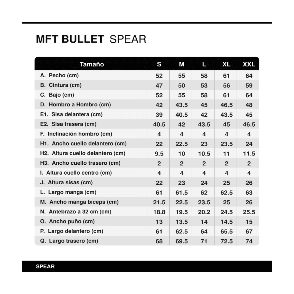 CHAQUETA PARA MOTO MUJER SPEAR MFT BULLET IMPERMEABLE PERLA7