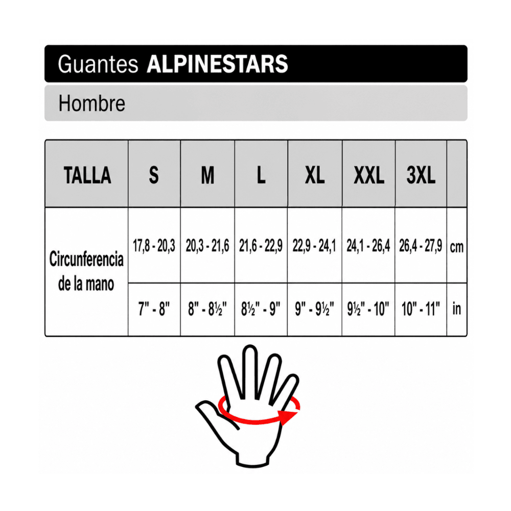 GUANTE PARA MOTO ALPINESTARS CRESTONE GORE-TEX TÉRMICO IMPERMEABLE4