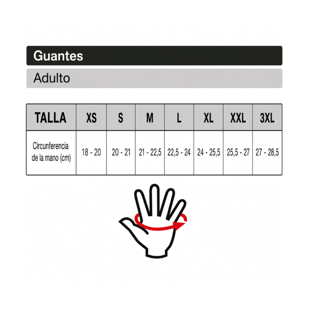 GUANTE PARA MOTO KORE HEAT NEGRO IMPERMEABLE TÉRMICO2