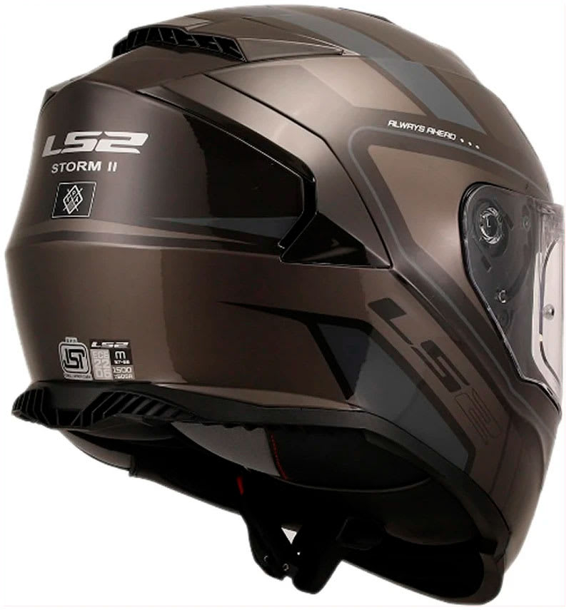casco ls2 ff800 storm II fist negro mate3