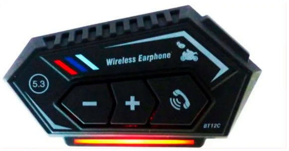 bluetooth Para Casco Modelo BT-12C 5.33