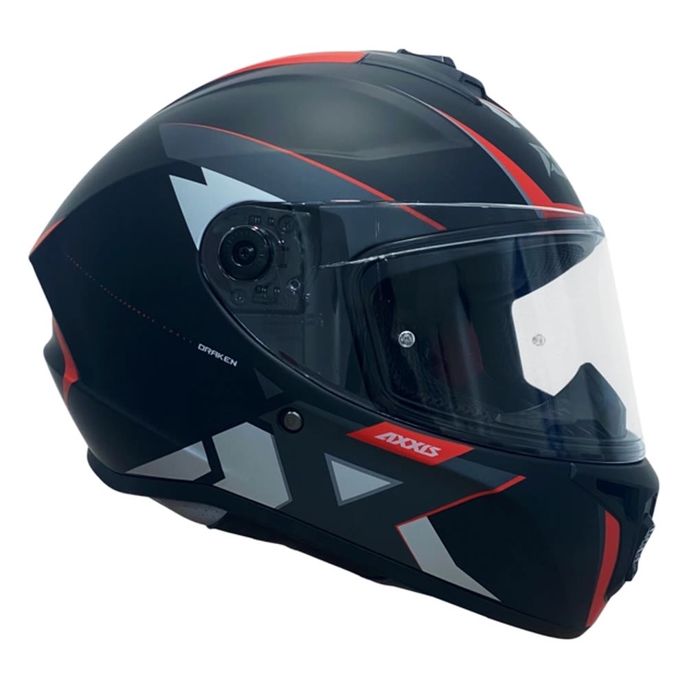 CASCO AXXIS FF112D DRAKEN S FRANTIC B5 RED MATE | CASCO INTEGRAL DEPORTIVO CERTIFICADO2