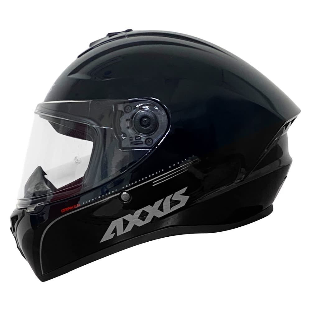 CASCO AXXIS FF112D DRAKEN S SOLID NEGRO BRILLANTE | CASCO INTEGRAL CERTIFICADO ECE 22.063