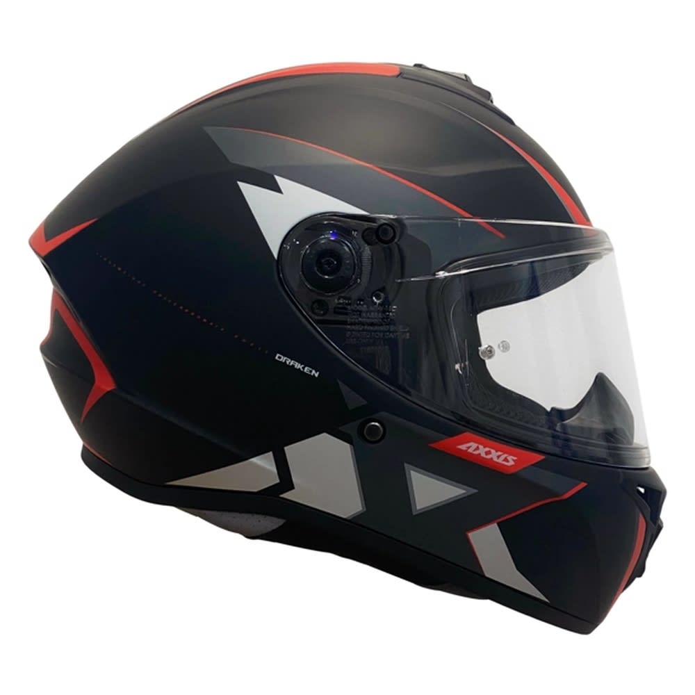 CASCO AXXIS FF112D DRAKEN S FRANTIC B5 RED MATE | CASCO INTEGRAL DEPORTIVO CERTIFICADO4