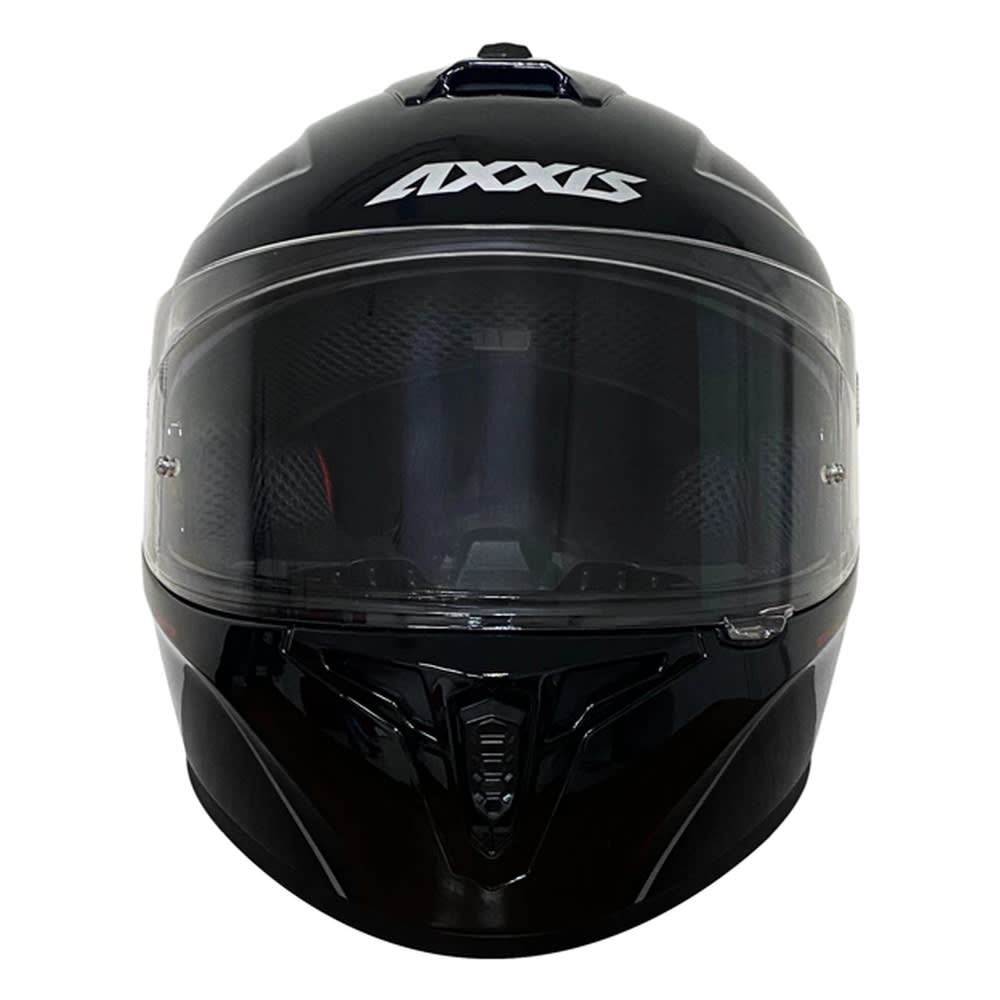 CASCO AXXIS FF112D DRAKEN S SOLID NEGRO BRILLANTE | CASCO INTEGRAL CERTIFICADO ECE 22.064