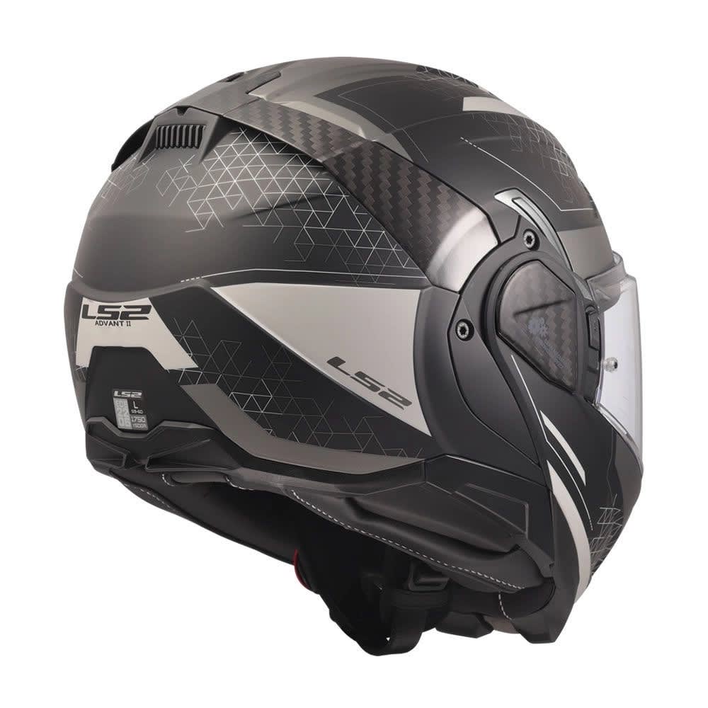 CASCO LS2 FF910 ADVANT II ASTRAL GRIS MATE | TECNOLOGÍA, SEGURIDAD Y VERSATILIDAD7