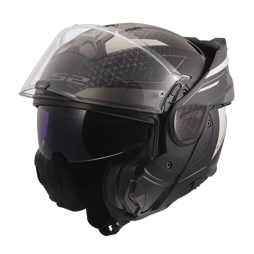 CASCO LS2 FF910 ADVANT II ASTRAL GRIS MATE | TECNOLOGÍA, SEGURIDAD Y VERSATILIDAD2
