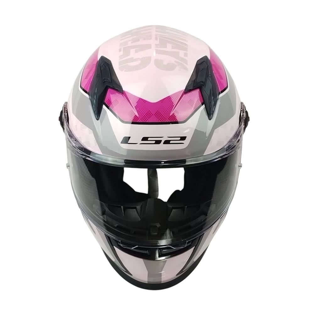 CASCO LS2 FF816 COSMOS STRIKE ROSA GRIS | SEGURIDAD, DISEÑO Y ALTO RENDIMIENTO4