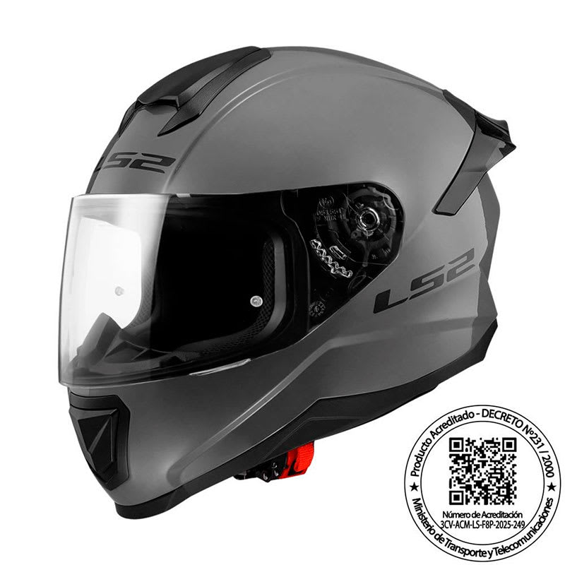 CASCO LS2 FF802 FLASH II NARDO GRIS MATTE1