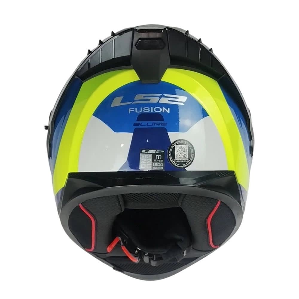 CASCO LS2 FF806 FUSION BLURE GRIS AMARILLO | INNOVACIÓN PARA RODAR CON CONFIANZA6