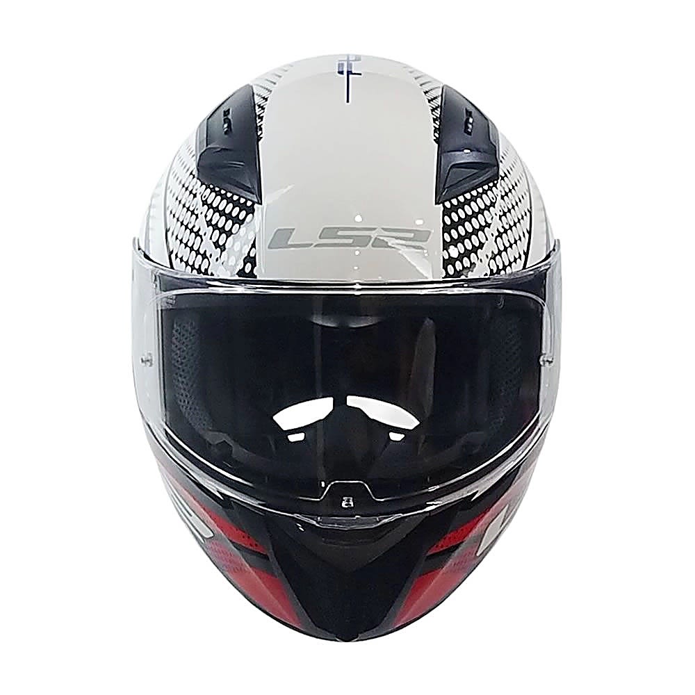 CASCO LS2 FF810 VIGO FLIGHT BLANCO AZUL ROJO | CERTIFICADO ECE 22.063