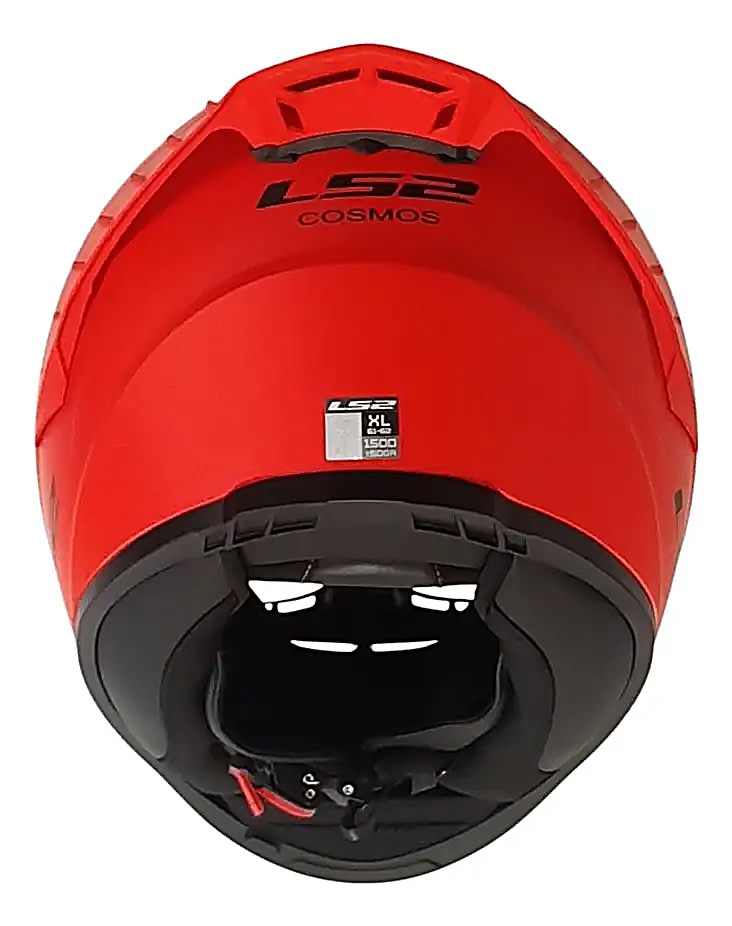 CASCO LS2 FF816 COSMOS ROJO MATE | CERTIFICADO ECE 22.066