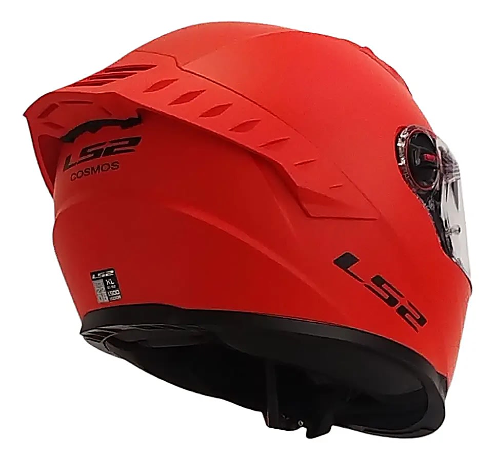 CASCO LS2 FF816 COSMOS ROJO MATE | CERTIFICADO ECE 22.065