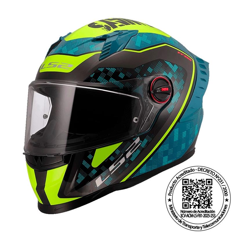 CASCO LS2 FF816 COSMOS STRIKE AZUL AMARILLO1