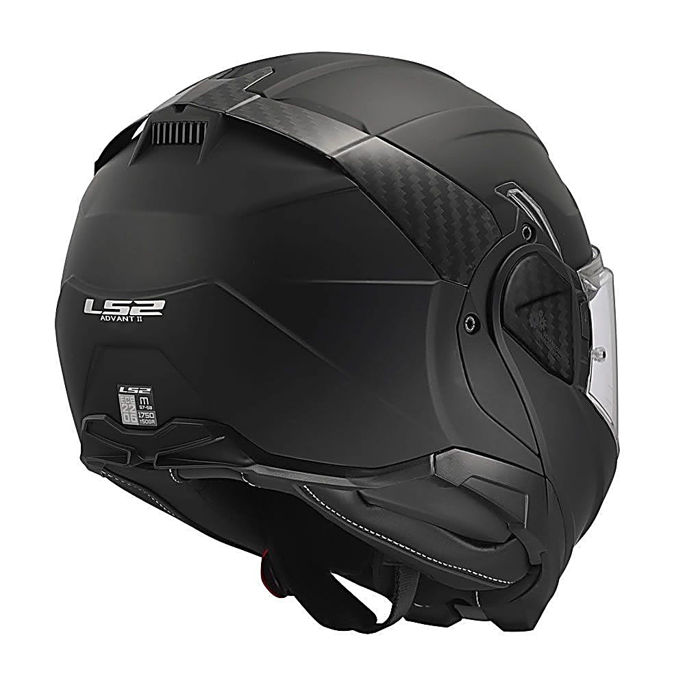 CASCO LS2 FF910 ADVANT II NEGRO MATE | CERTIFICADO ECE 22.063