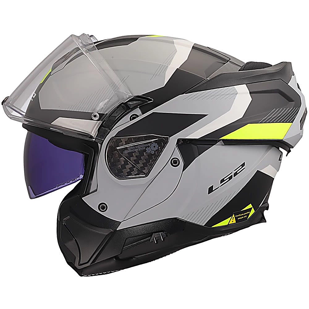 CASCO LS2 FF910 ADVANT II TRIPLE GRIS MATE | CERTIFICADO ECE 22.062