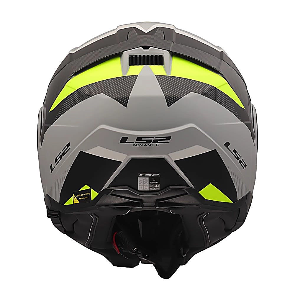 CASCO LS2 FF910 ADVANT II TRIPLE GRIS MATE | CERTIFICADO ECE 22.066