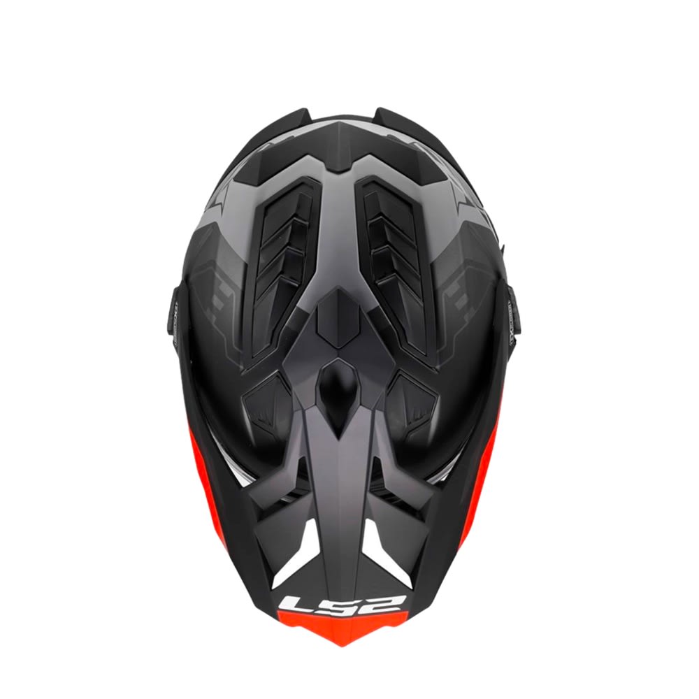 CasCASCO LS2 MX701 EXPLORER NEGRO ROJO GRIS MATE | AVENTURA, SEGURIDAD Y MÁXIMO CONFORT5