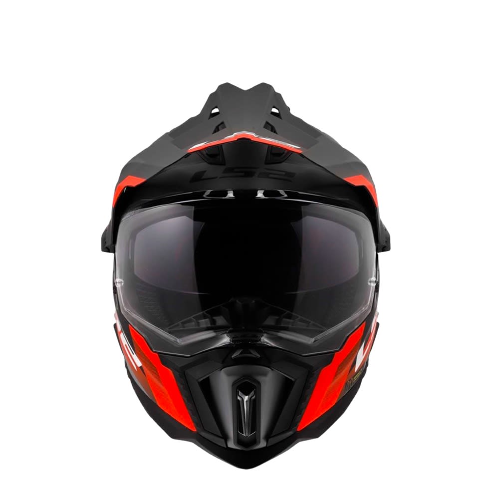 CasCASCO LS2 MX701 EXPLORER NEGRO ROJO GRIS MATE | AVENTURA, SEGURIDAD Y MÁXIMO CONFORT4