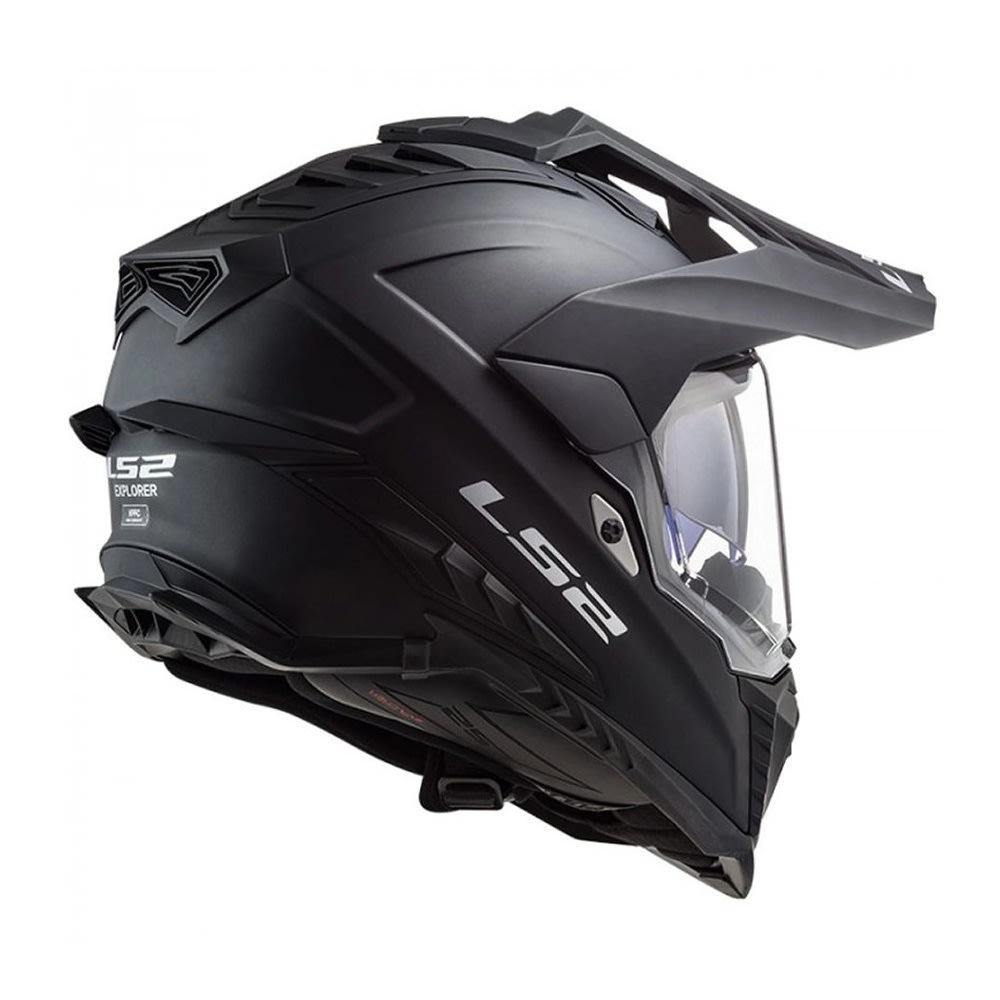 CASCO LS2 MX701 EXPLORER NEGRO MATE | AVENTURA, SEGURIDAD Y MÁXIMO CONFORT2
