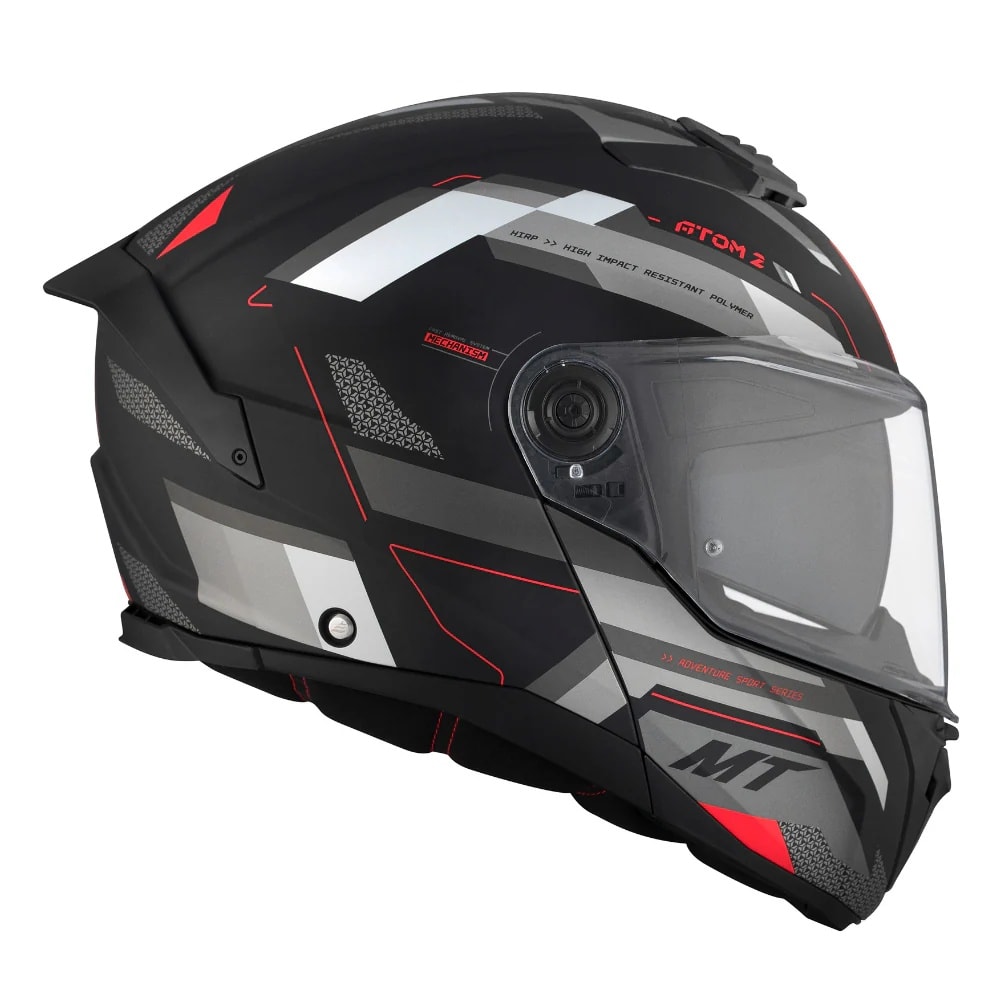 CASCO MT HELMETS ATOM 2 SV BAST D5 | CASCO ABATIBLE DE ÚLTIMA GENERACIÓN CON PINLOCK4